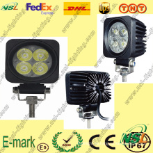 Luz de trabajo LED de 12 W, luz de trabajo LED de 12 V CC, luz de trabajo LED de 6000 k para camiones.